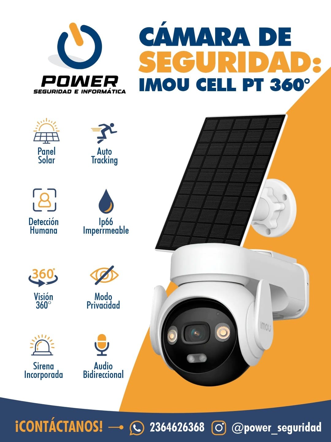 Cámara Imou solar 4G