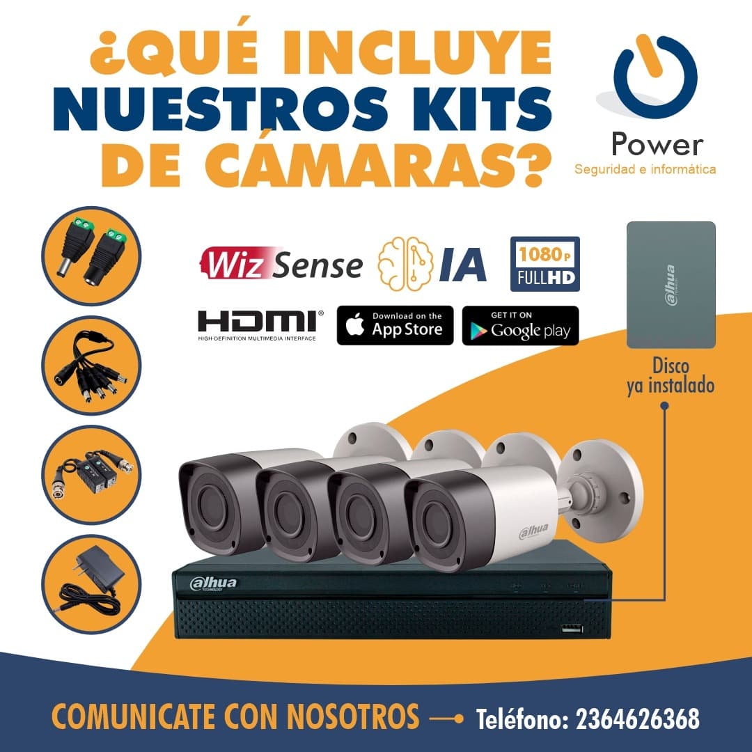 Kit Dahua analógico