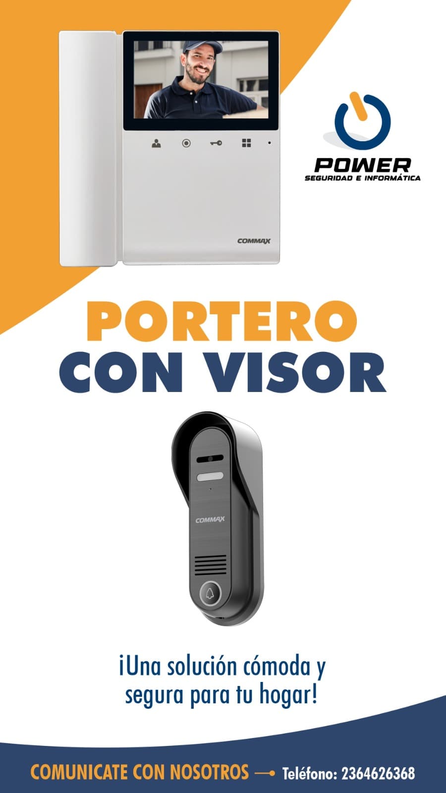 Portero visor commax